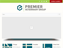 Tablet Screenshot of premiervets.net